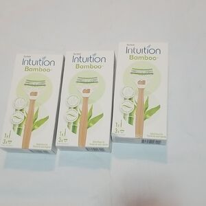 Schick Intuition Bamboo Razor kit